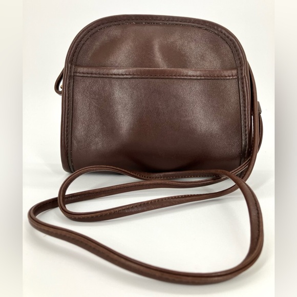 Vintage COACH Brown #9017 Abbie Zip Leather Bag - Picture 12 of 12
